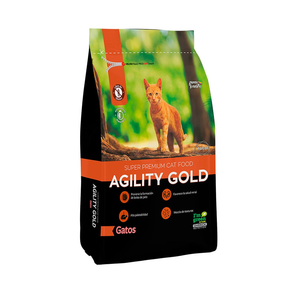 AGILITY GOLD GATOS SIN GRANOS