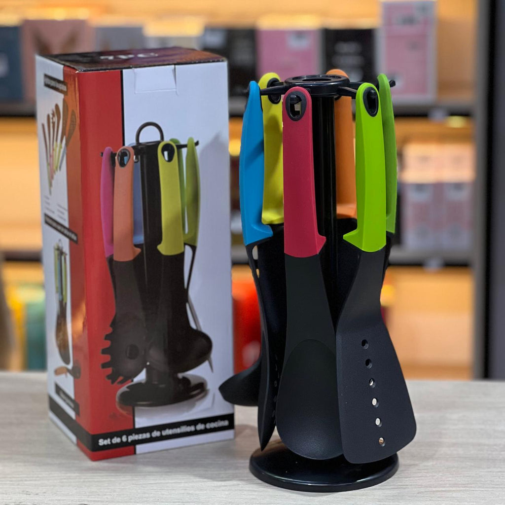 SET DE UTENSILIOS DE SILICONA