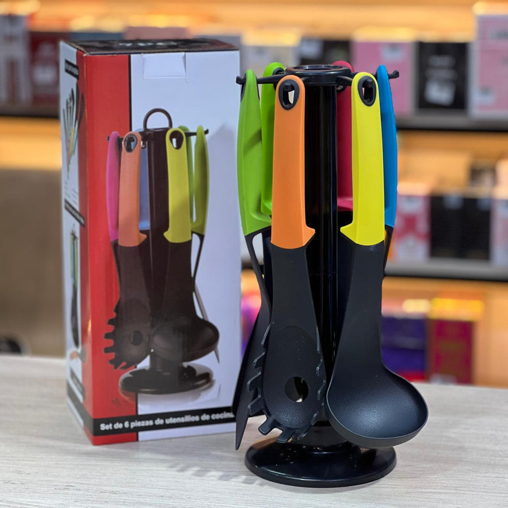 SET DE UTENSILIOS DE SILICONA