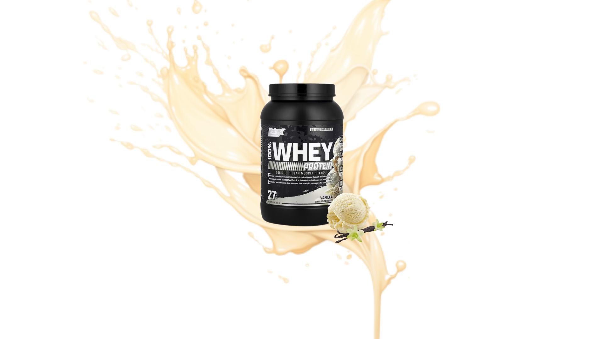 100% WHEY PROTEIN