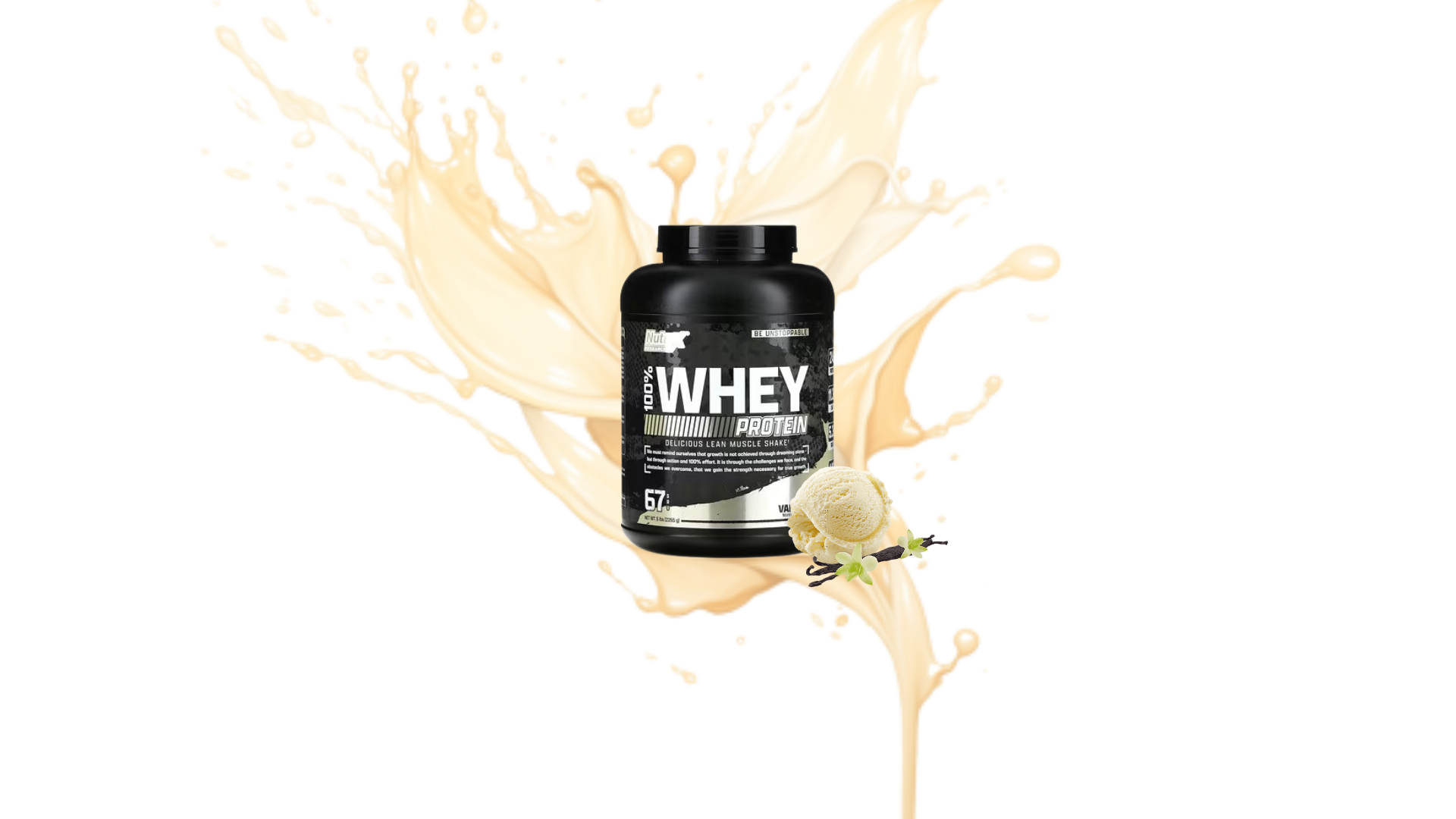 100% WHEY PROTEIN