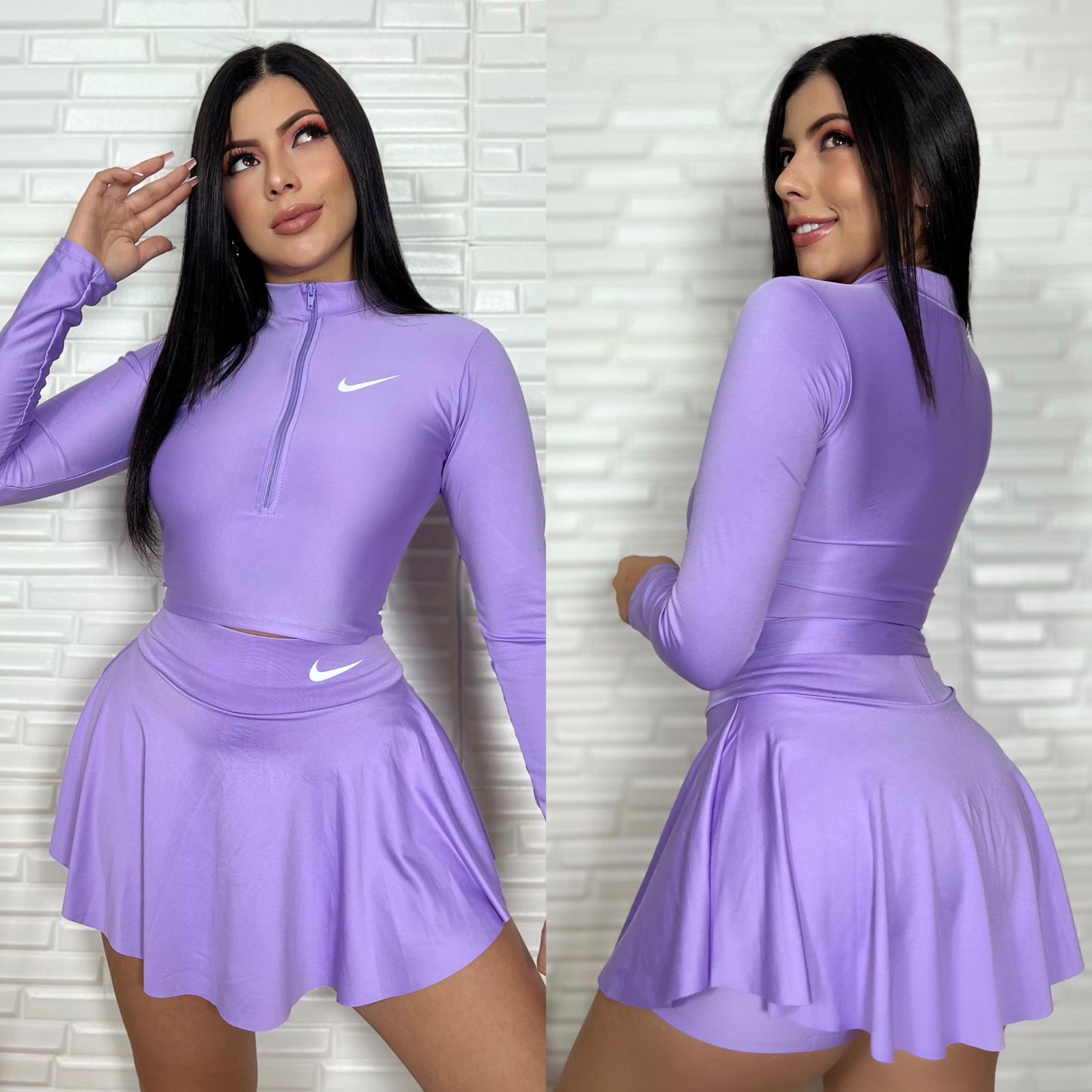 CONJUNTO DUO FALDA, BUZO