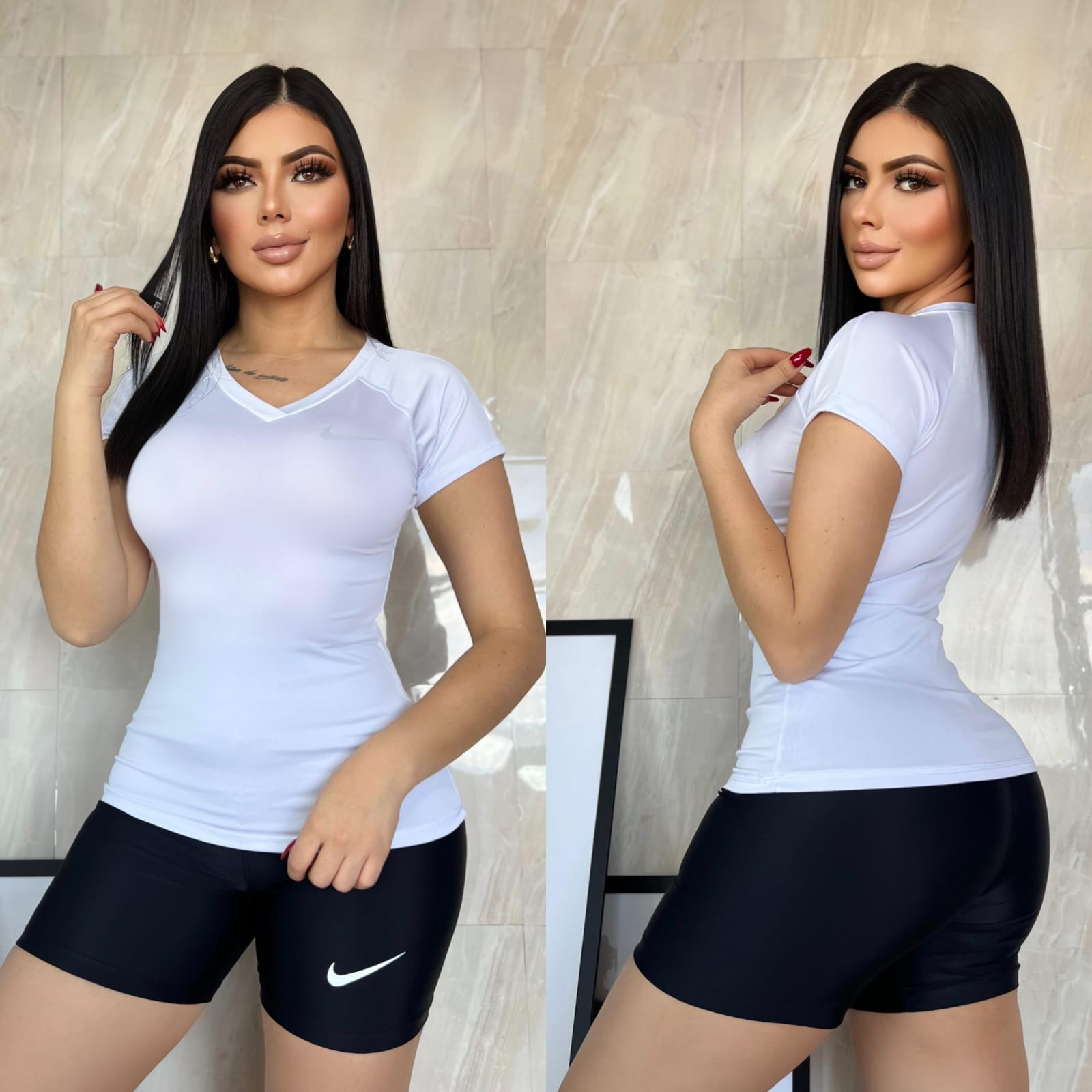 CONJUNTO DUO SHORT Y CAMISETA