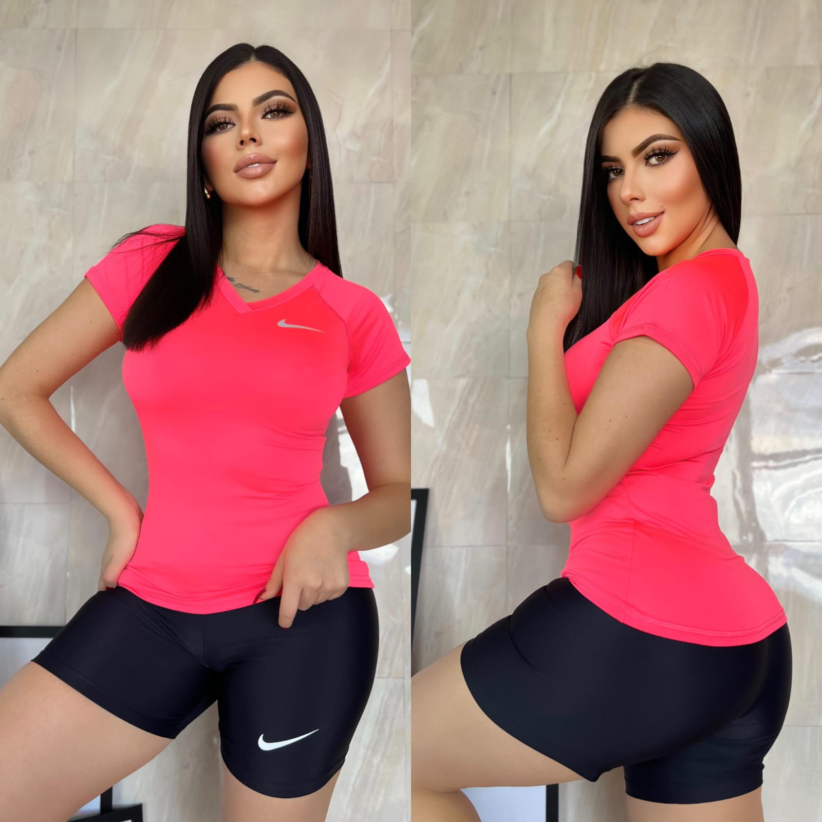 CONJUNTO DUO SHORT Y CAMISETA