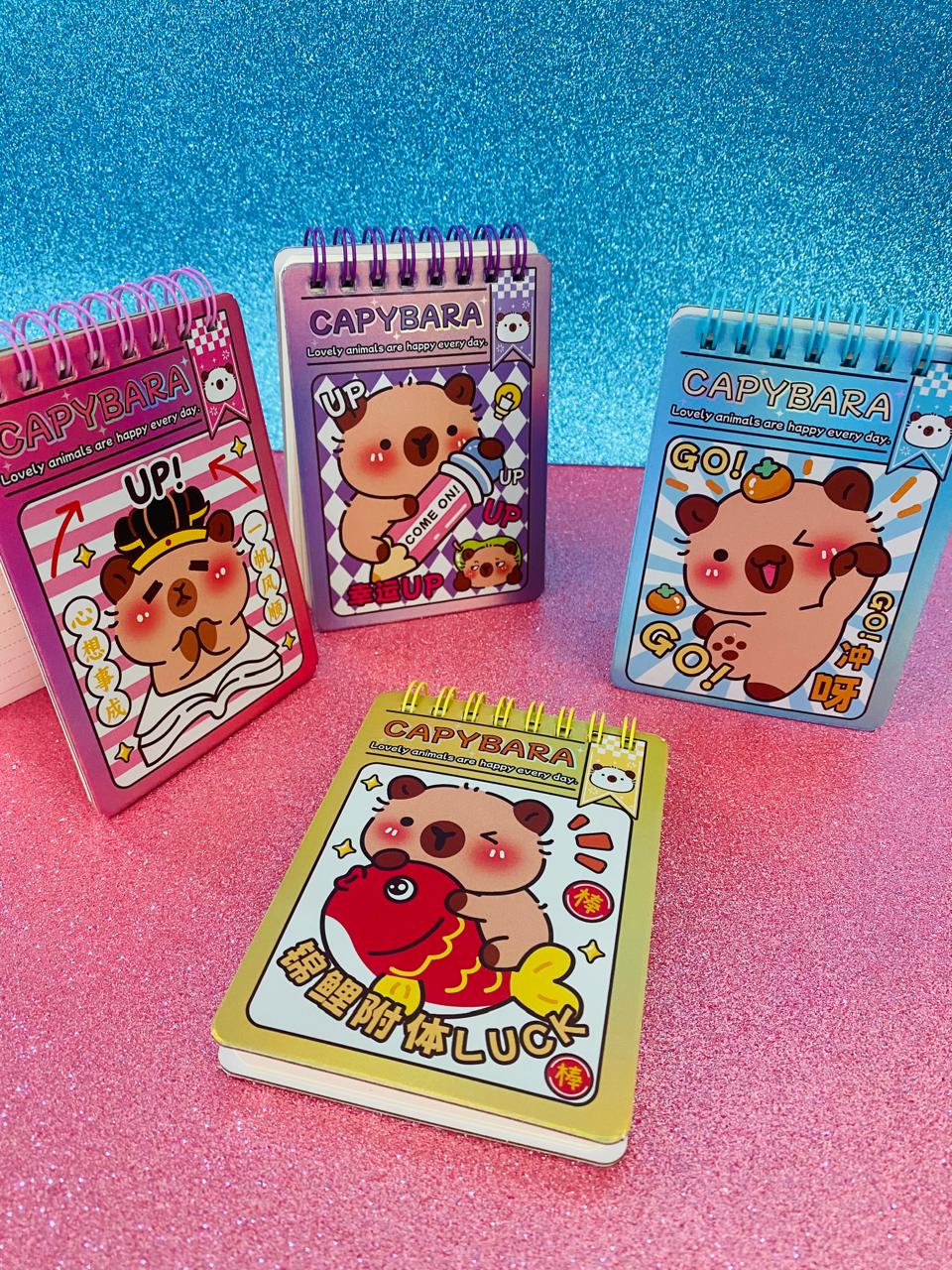 Mini libreta de notas de Capybara