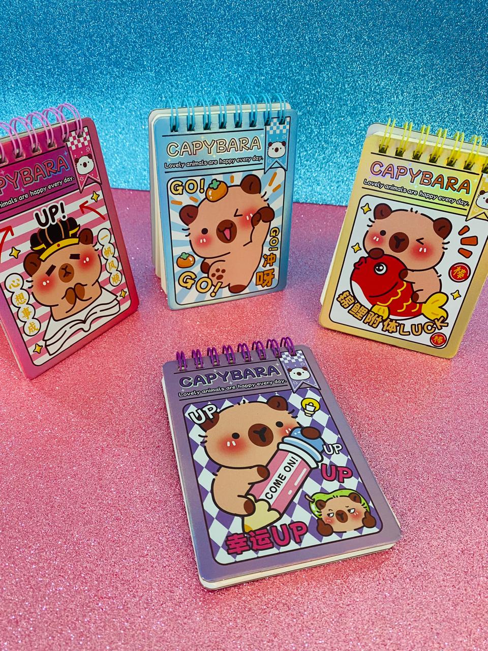 Mini libreta de notas de Capybara