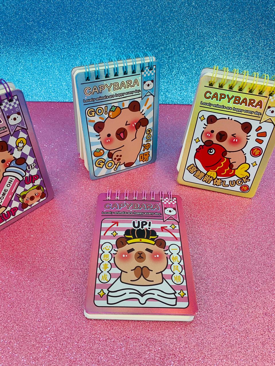 Mini libreta de notas de Capybara