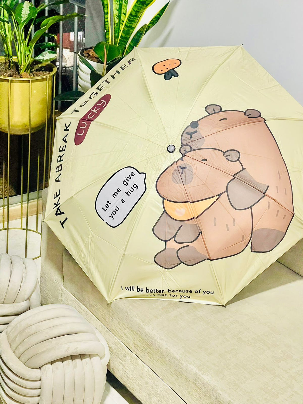 Sombrillas de CAPYBARA