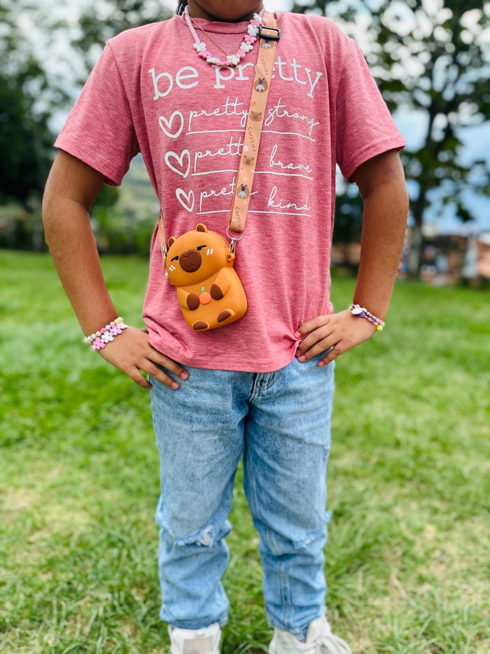 bolso de Capybara en silicona.