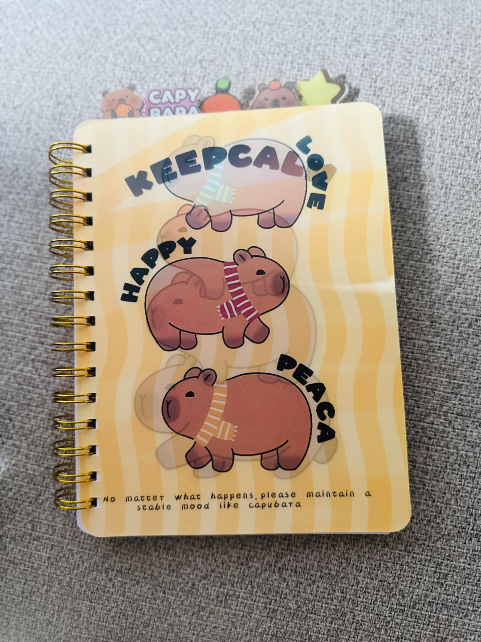 Cuaderno Holograma Capybara