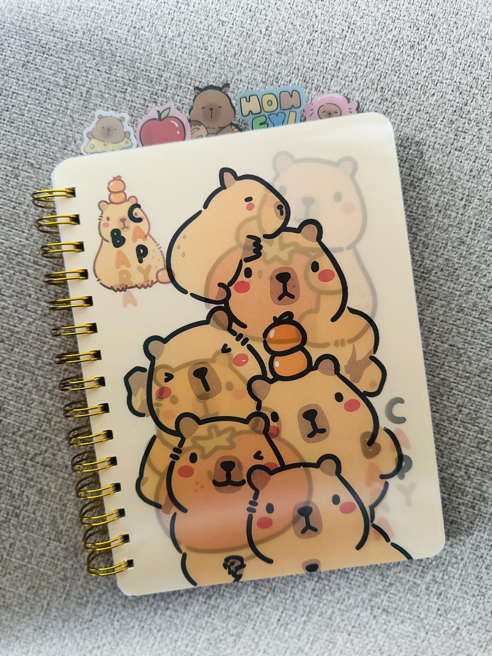 Cuaderno Holograma Capybara